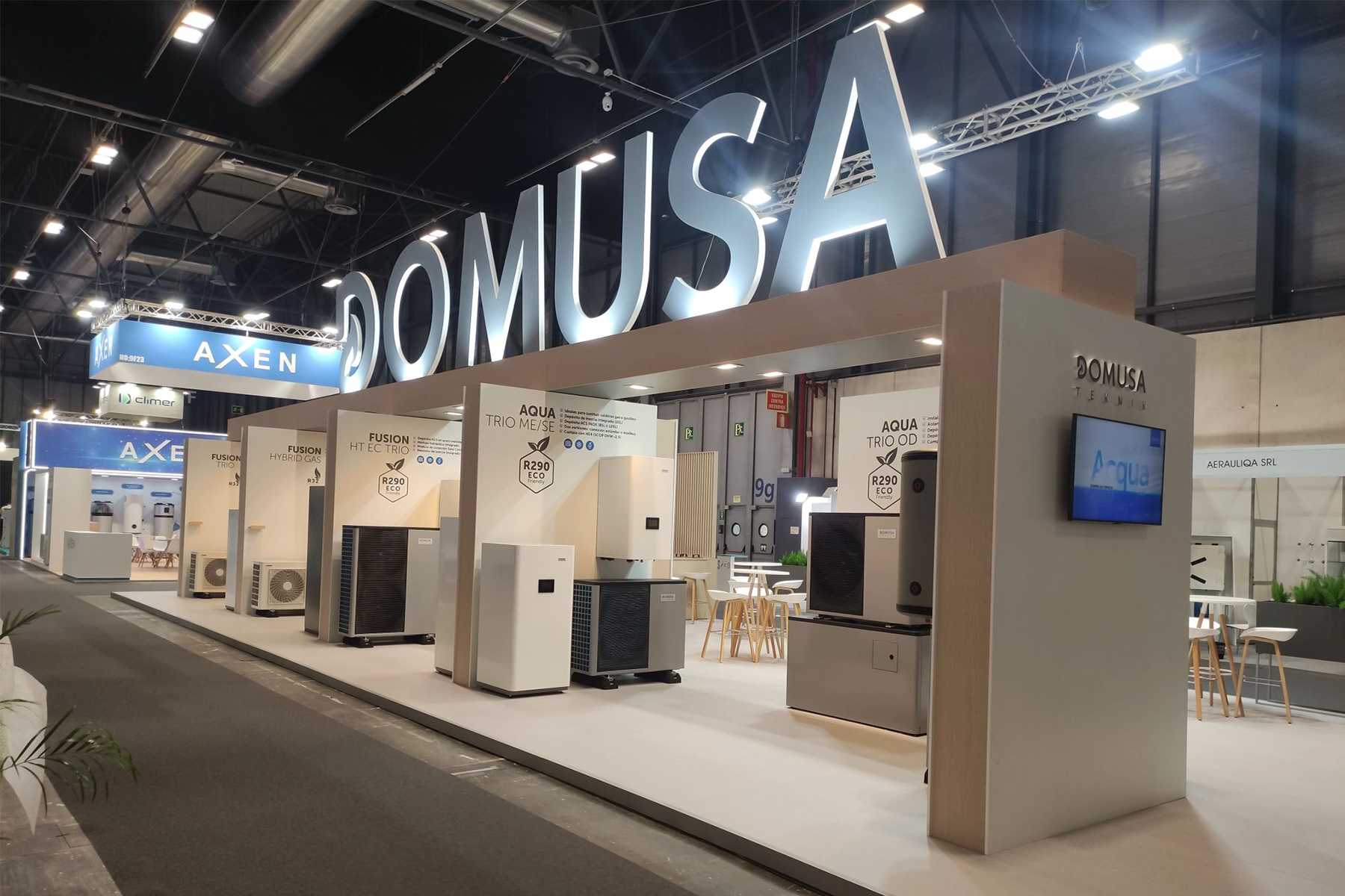 DOMUSA stand para C&R