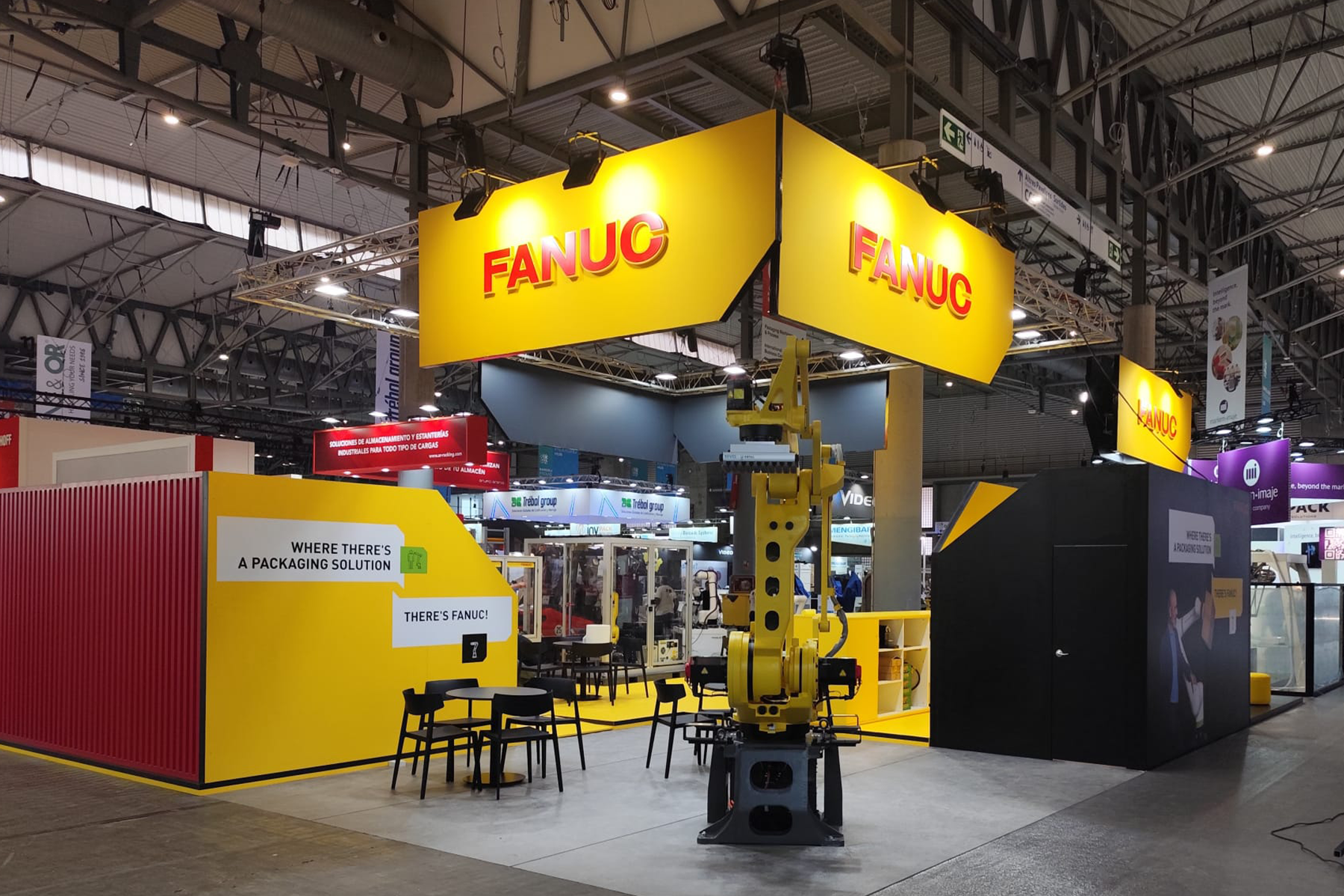 FANUC stand para Hispack